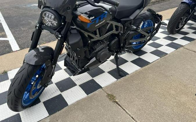 2024 Indian Motorcycle® FTR Sport Granite Gray/Blue