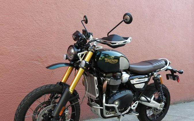 2022 Triumph Scrambler 1200 Steve McQueen Edition Competition Green