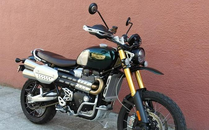 2022 Triumph Scrambler 1200 Steve McQueen Edition Competition Green