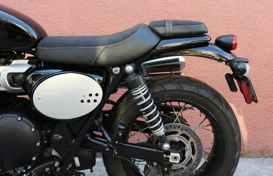 2023 Triumph Scrambler 900 Jet Black