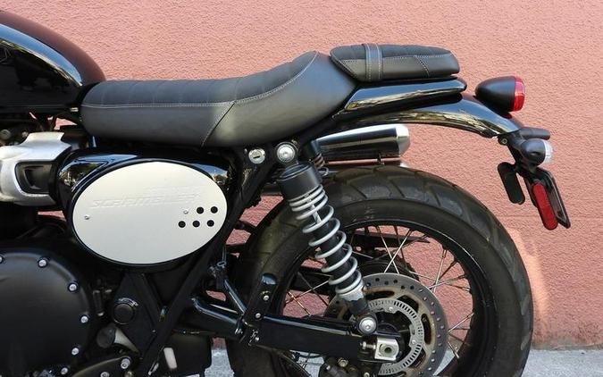 2023 Triumph Scrambler 900 Jet Black