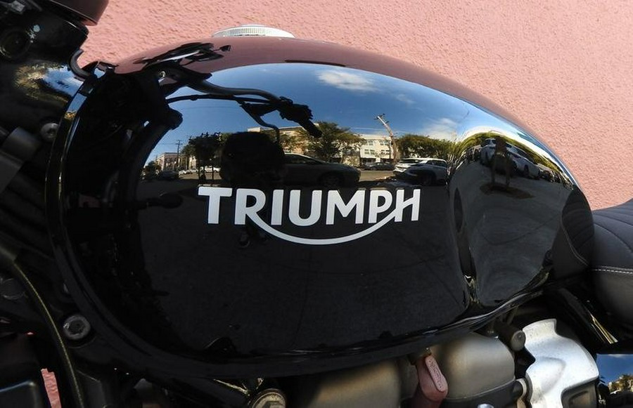 2023 Triumph Scrambler 900 Jet Black