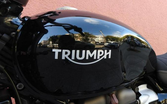 2023 Triumph Scrambler 900 Jet Black