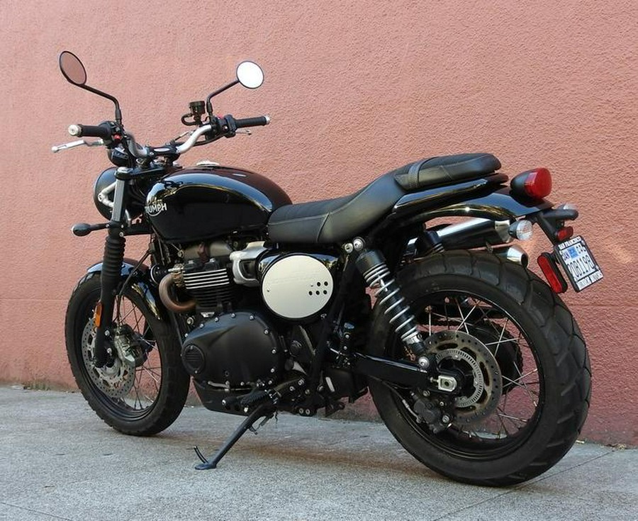 2023 Triumph Scrambler 900 Jet Black