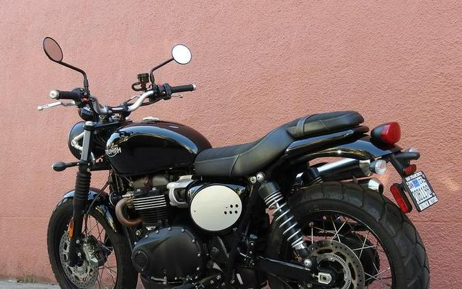 2023 Triumph Scrambler 900 Jet Black