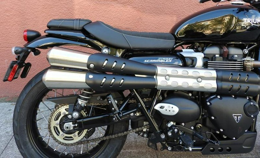 2023 Triumph Scrambler 900 Jet Black