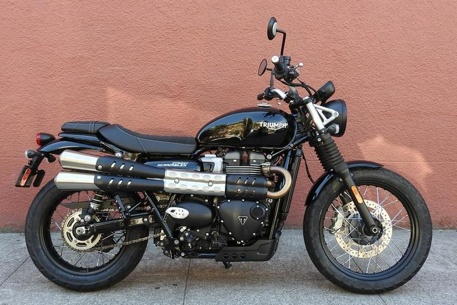 2023 Triumph Scrambler 900 Jet Black