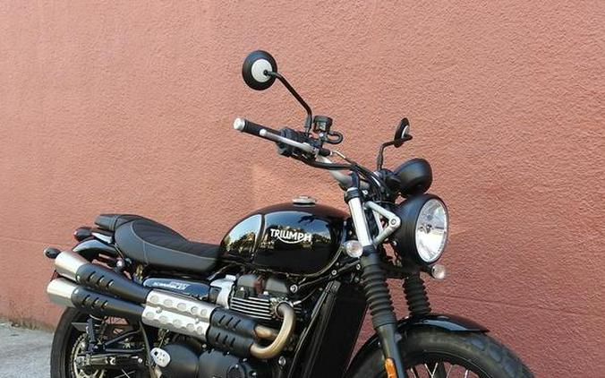 2023 Triumph Scrambler 900 Jet Black