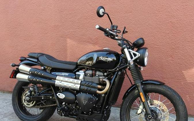 2023 Triumph Scrambler 900 Jet Black