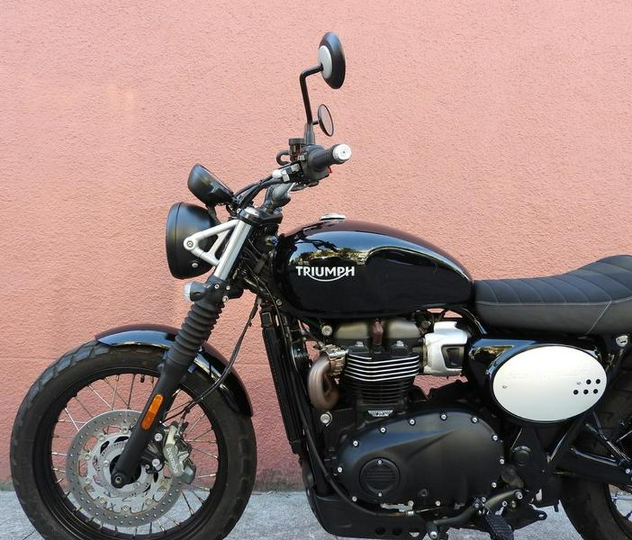 2023 Triumph Scrambler 900 Jet Black