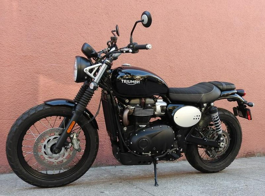 2023 Triumph Scrambler 900 Jet Black