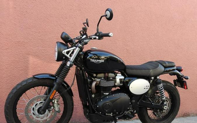 2023 Triumph Scrambler 900 Jet Black