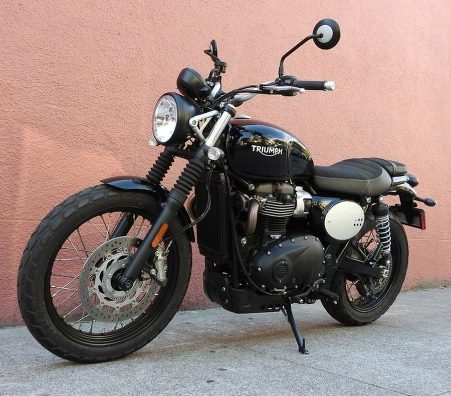 2023 Triumph Scrambler 900 Jet Black