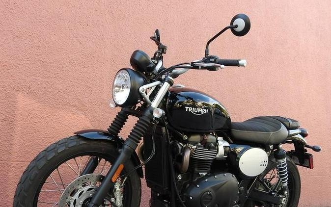 2023 Triumph Scrambler 900 Jet Black