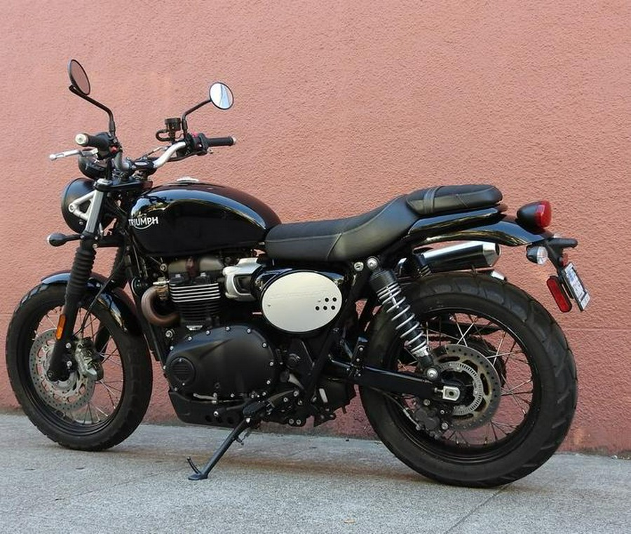 2023 Triumph Scrambler 900 Jet Black