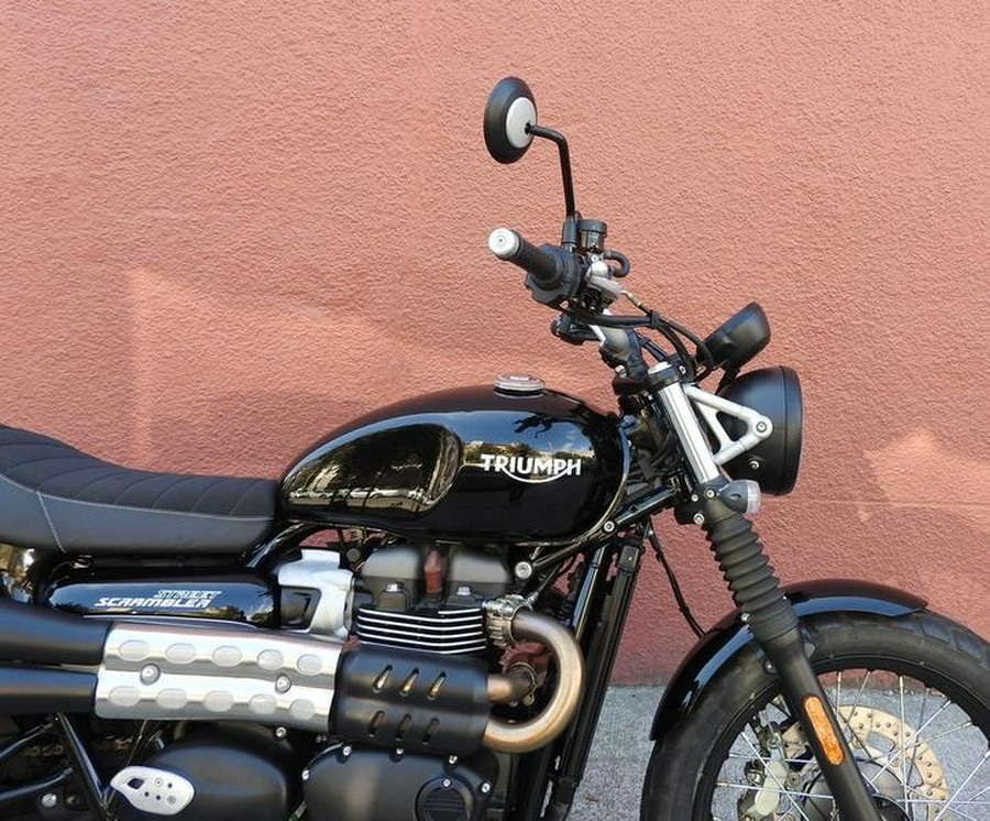 2023 Triumph Scrambler 900 Jet Black