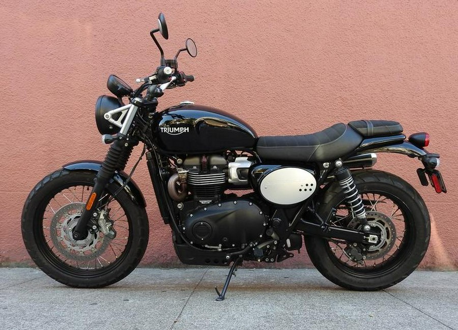 2023 Triumph Scrambler 900 Jet Black