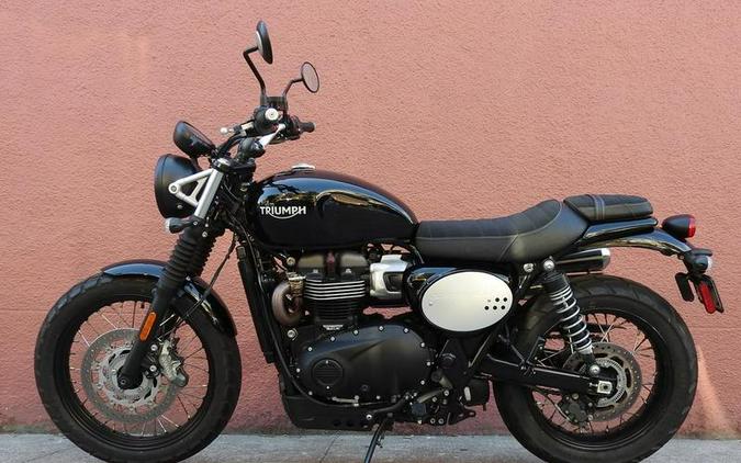 2023 Triumph Scrambler 900 Jet Black