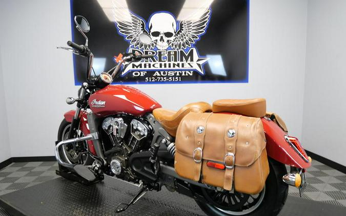 2016 Indian Motorcycle® Scout® ABS Indian Red