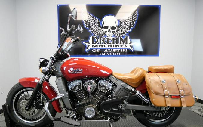 2016 Indian Motorcycle® Scout® ABS Indian Red