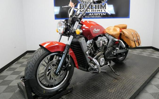 2016 Indian Motorcycle® Scout® ABS Indian Red