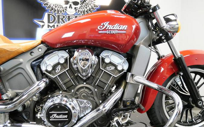 2016 Indian Motorcycle® Scout® ABS Indian Red