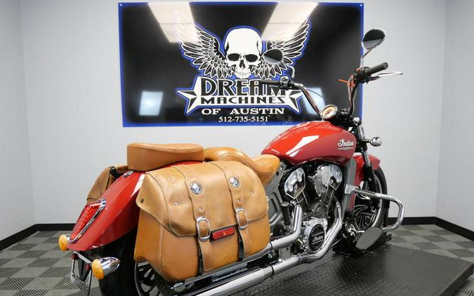 2016 Indian Motorcycle® Scout® ABS Indian Red