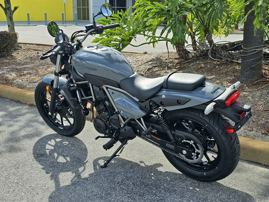 2024 Kawasaki Eliminator ABS Pearl Storm Gray