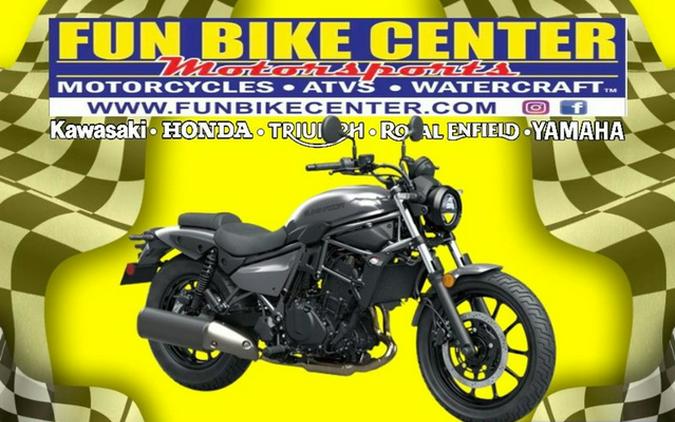 2024 Kawasaki Eliminator ABS Pearl Storm Gray