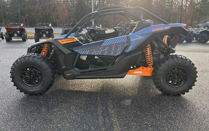 2026 Can-Am® Maverick X3 DS Turbo Scandi Blue & Orange Crush