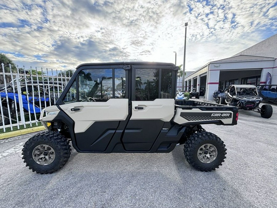 2025 Can-Am Defender MAX Limited HD10 Desert Tan & Stealth Bla