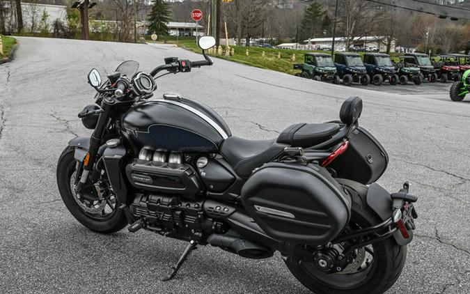2025 TRIUMPH Rocket 3 Storm GT Matte Sapphire Black and Satin P