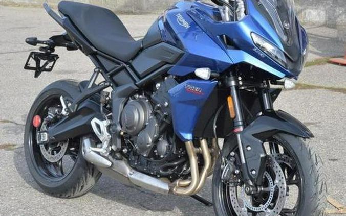 2023 Triumph Tiger Sport 660 Lucerne Blue / Sapphire Black