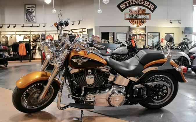 Used 2015 Harley-Davidson Softail Fat Boy Motorcycle For Sale In Medina, OH