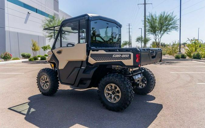 2025 Can-Am® Defender Limited HD10 Desert Tan & Stealth Black