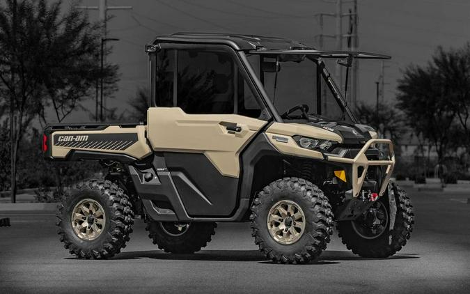 2025 Can-Am® Defender Limited HD10 Desert Tan & Stealth Black