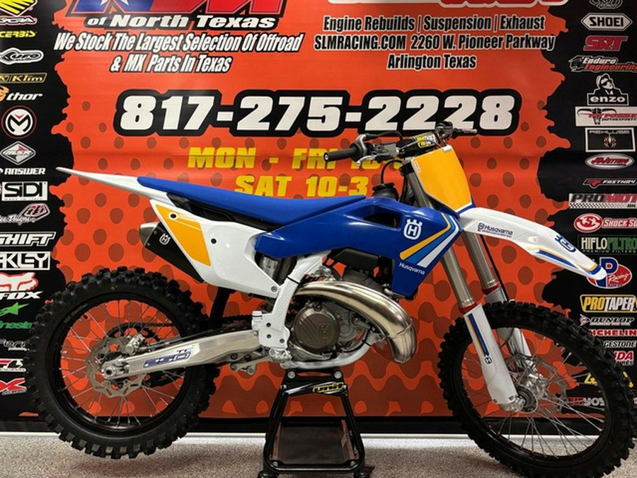 2025 Husqvarna TC 250 HERITAGE EDITION