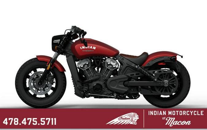 2024 Indian Motorcycle® Scout® Bobber ABS Sunset Red Smoke