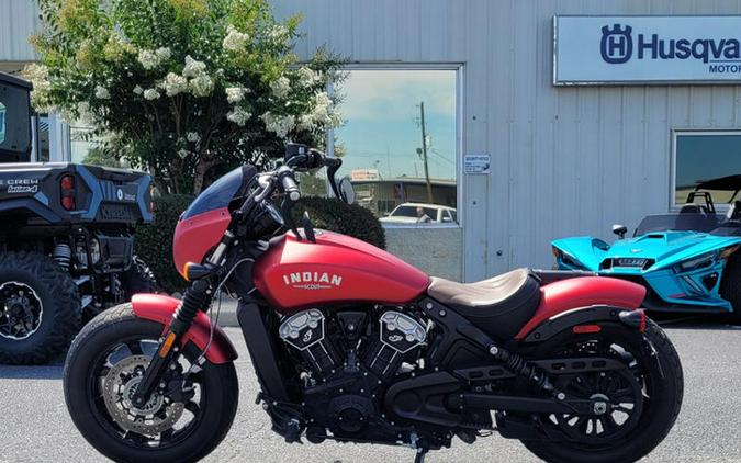 2024 Indian Motorcycle® Scout® Bobber ABS Sunset Red Smoke