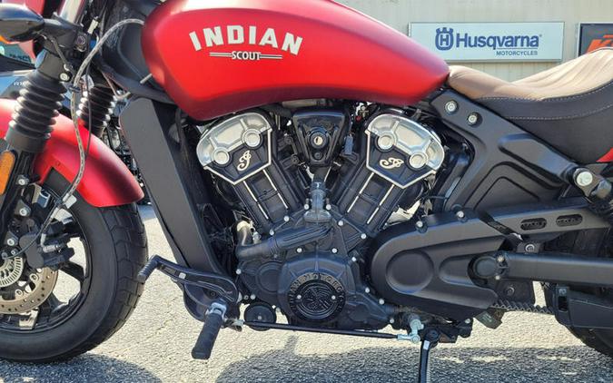 2024 Indian Motorcycle® Scout® Bobber ABS Sunset Red Smoke