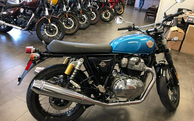 2023 Royal Enfield INT650 Ventura Blue