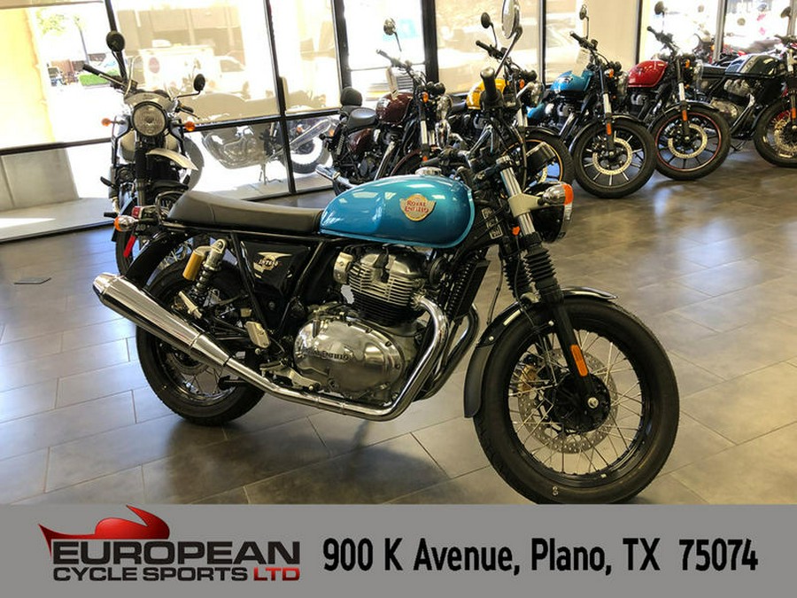 2023 Royal Enfield INT650 Ventura Blue