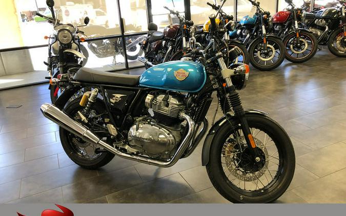 2023 Royal Enfield INT650 Ventura Blue