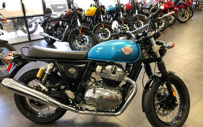 2023 Royal Enfield INT650 Ventura Blue