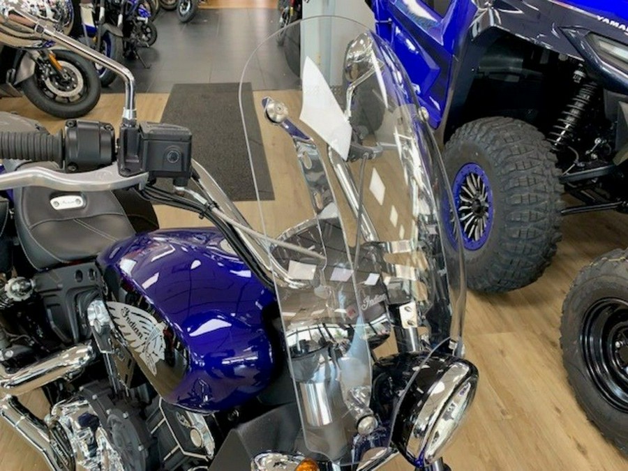 2023 Indian Motorcycle® Scout® ABS Spirit Blue Metallic/Black Metallic