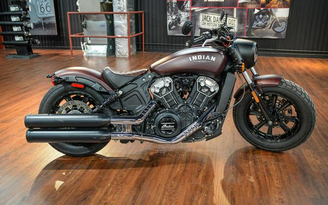 2021 Indian Motorcycle® Scout® Bobber ABS Maroon Metallic Smoke