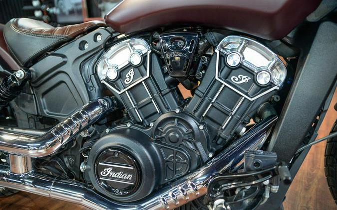 2021 Indian Motorcycle® Scout® Bobber ABS Maroon Metallic Smoke