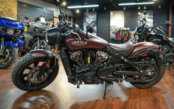 2021 Indian Motorcycle® Scout® Bobber ABS Maroon Metallic Smoke