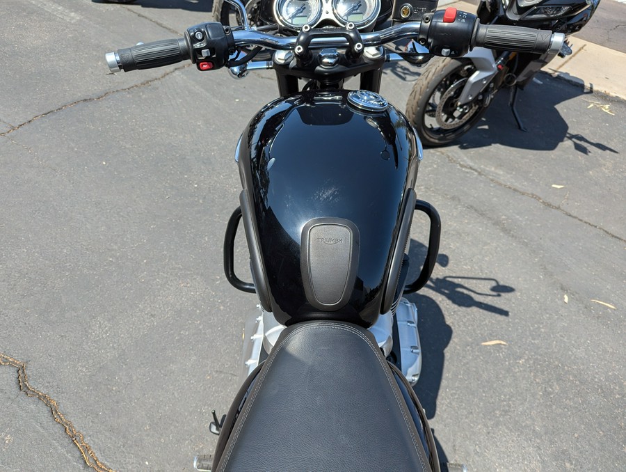 2019 Triumph Bonneville T100 Black