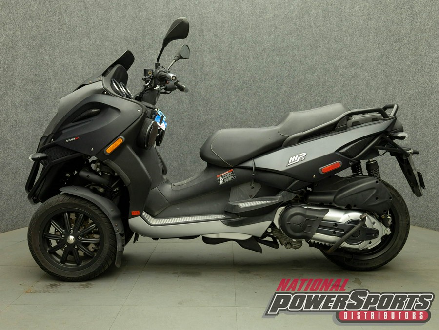 2009 PIAGGIO PIAGGIO MP3 500